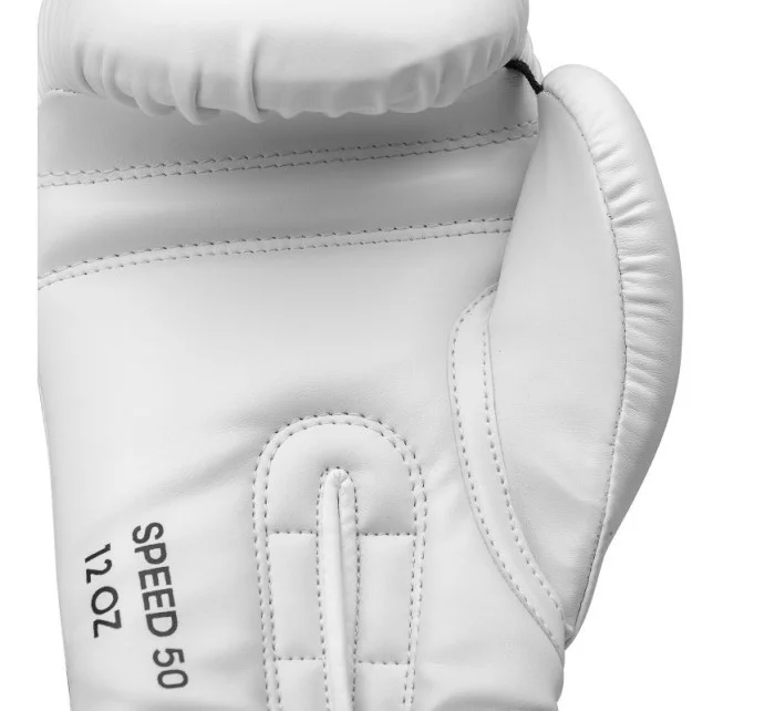 Bielo-zlaté boxerské rukavice Adidas SPEED 50