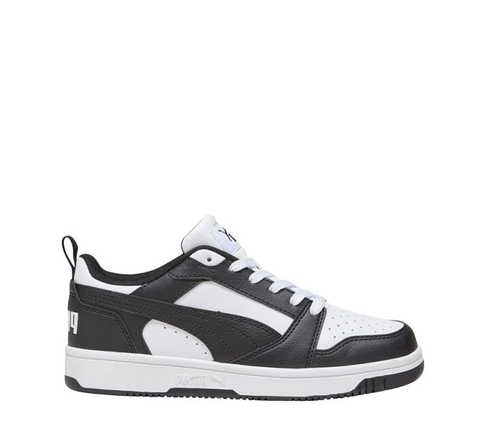 Dětské boty Rebound Lo Mid white and black 01 model 21396401 - Puma