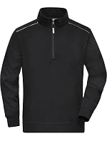 JN Pracovní mikina s 1/4 zipem Solid 02.0 black model 22493520 - Daiber JN Pracovní mikina s 1/4 zipem Solid 02.0 black model 22493520 - Daiber