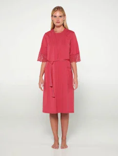 Dámský župan s krajkovými detaily model 18995094 - Vamp