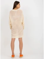 Dámsky sveter BA SW C1001.57P svetlo béžová - FPrice