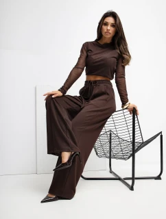 Tepláky RV DR A1061.80 tmavohnedé