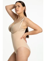 Dámske body 419 Seamless Open Beige - Julimex