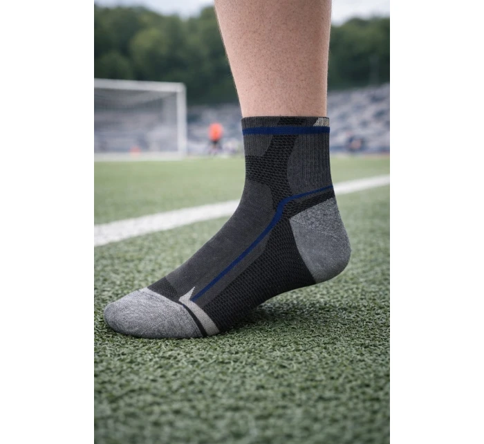 SPORTIVE - Pánske vzorované ponožky Ag+ U941n4