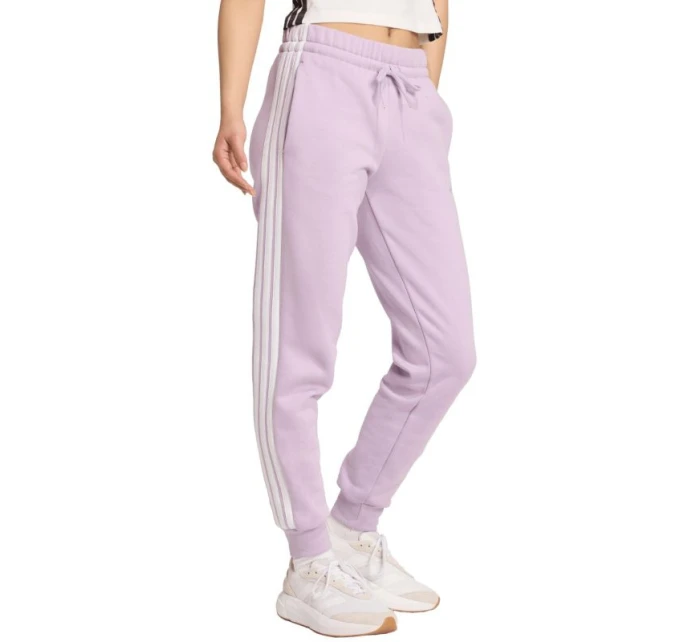 Dámské kalhoty Essentials 3Stripes Fleece Slim růžové model 21342896 dámské - ADIDAS Dámské kalhoty Essentials 3Stripes Fleece Slim růžové model 21342896 dámské - ADIDAS
