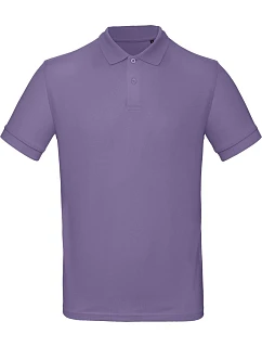 B&C Inspire Polo /men_° Pánské piqué polo z bio bavlny  lilac model 22528089