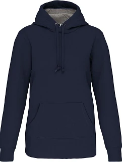 K 443 Mikina s kapucí z těžké bavlny model 22509229 navy - Kariban