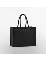 W 470 Jutová nákupní taška "Classic" model 22412948 black/black - Westford Mill W 470 Jutová nákupní taška "Classic" model 22412948 black/black - Westford Mill
