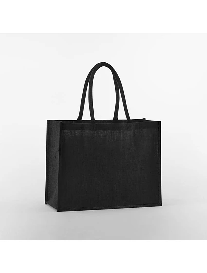 W 470 Jutová nákupní taška "Classic" model 22412948 black/black - Westford Mill W 470 Jutová nákupní taška "Classic" model 22412948 black/black - Westford Mill