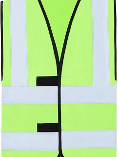 – Vesta se  pruhy 76. lime green model 22503373 - Korntex
