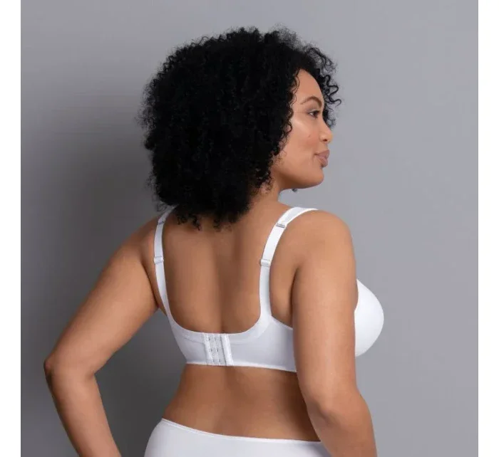 Dvojitá podprsenka s kosticami 5490 biela - RosaFaia