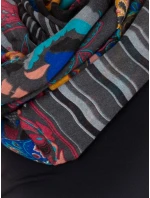 Tunelový šál AT KM ENEC A9.91 tmavo šedá