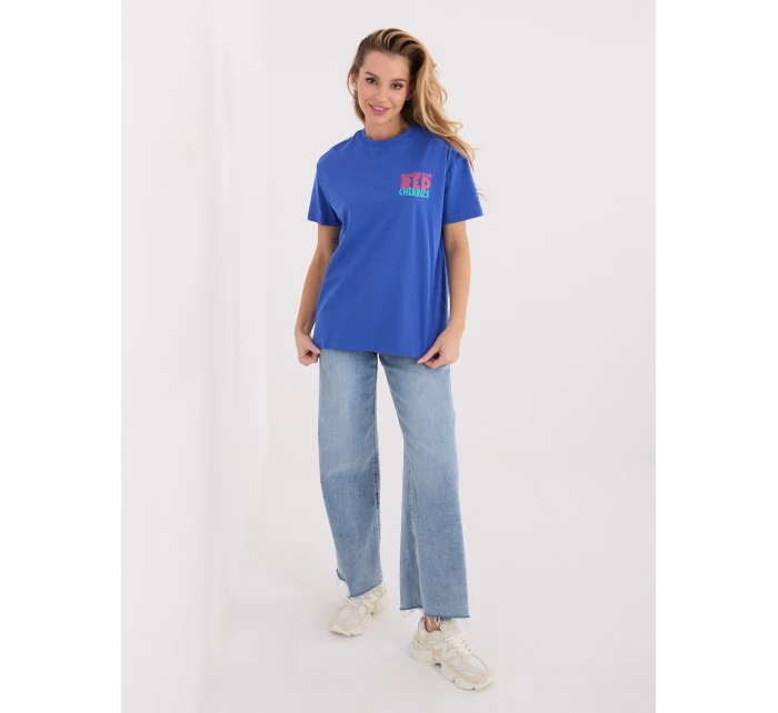 T shirt model 21791129 ciemny niebieski - FPrice
