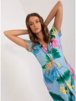 Sukienka DHJ SK  jasny niebieski model 20095153 - FPrice