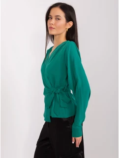 Blúzka EM BZ 3035.36 tmavo zelená