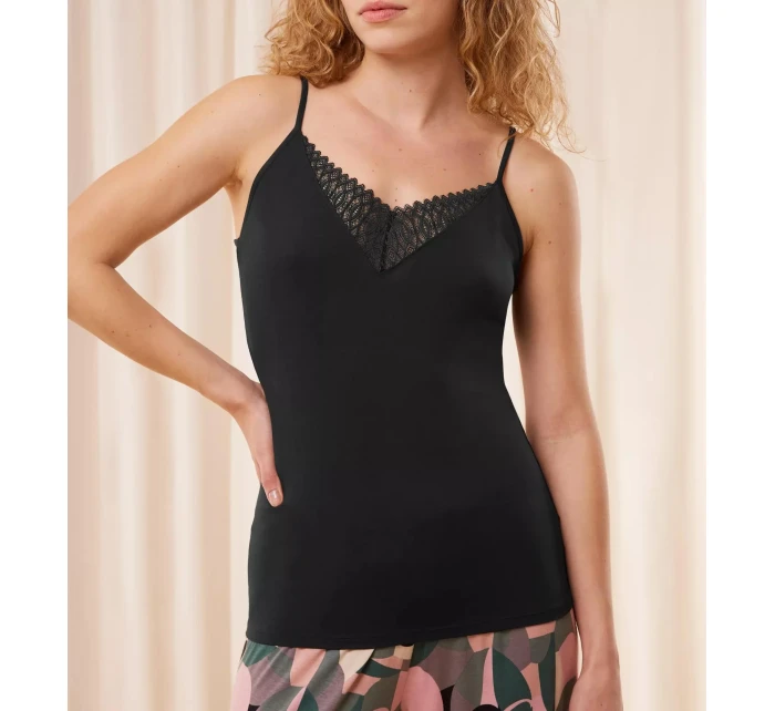 Dámsky pyžamový top Aura Spotlight Camisole - BLACK - black 0004 - TRIUMPH