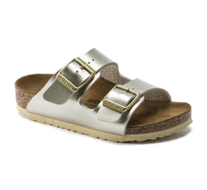 Birkenstock Arizona Kids Birko-Flor Electric Metallic Gold narrow (1014841)