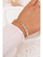 Dámský náramek model 21776911 se zirkony zlatý - Boto Dámský náramek model 21776911 se zirkony zlatý - Boto