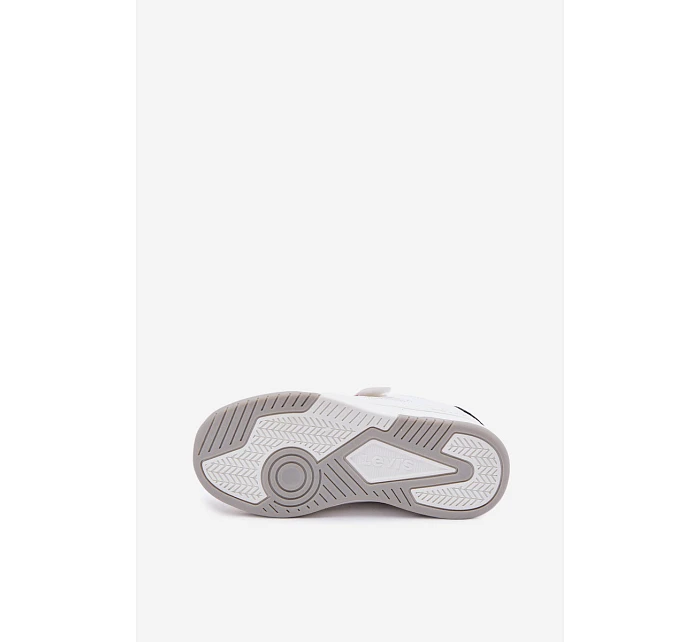 Dětské tenisky na suchý zip LEVI'S JOHN SE VJOH0012S Bílé Dětské tenisky na suchý zip LEVI'S JOHN SE VJOH0012S Bílé