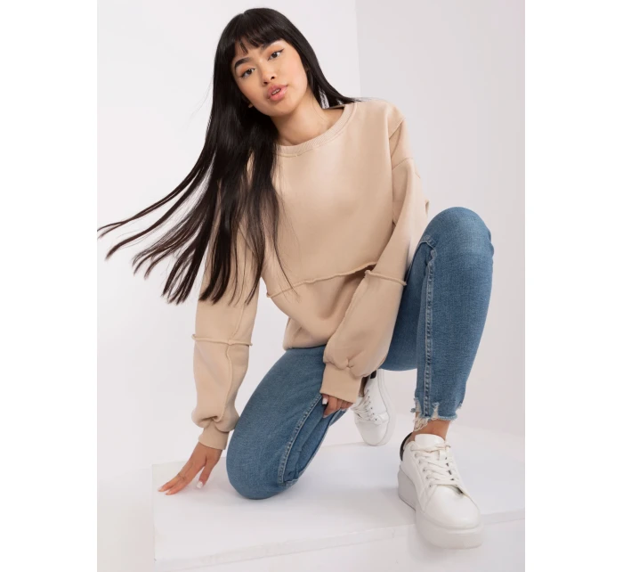 Bluza EM BL model 18741200 beżowy - FPrice Bluza EM BL model 18741200 beżowy - FPrice