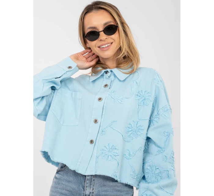 IT KR bunda FL9993.77 svetlo modrá