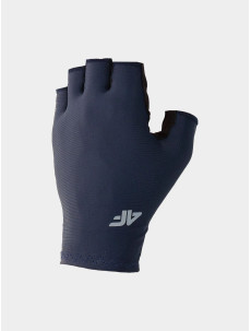 Unisex cyklistické rukavice 4FSS23AFGLU057 tmavo modré - 4F