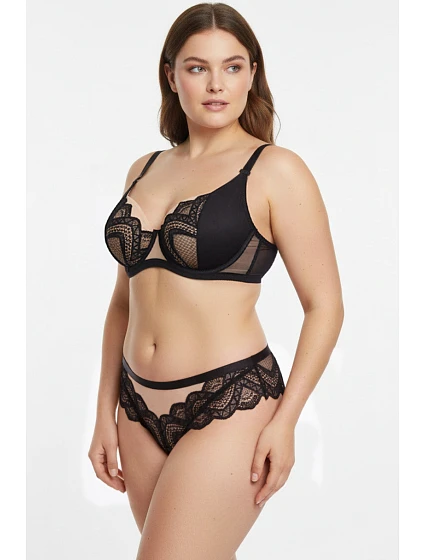 SOFT BRA BLACK model 21946005 - MEDIOLANO