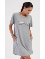 Dámske domáce šaty s krátkymi rukávmi Dragonfly