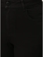 Džíny dámské mom fit s vysokým pasem černé FashionStreet UY3243 Džíny dámské mom fit s vysokým pasem černé FashionStreet UY3243