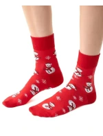 Dámské vánoční ponožky model 21327638 3540 - Steven Dámské vánoční ponožky model 21327638 3540 - Steven