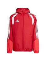 Dětská bunda Tiro 26 Competition All Weather červená model 21884346 - ADIDAS