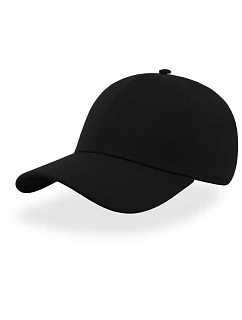 6 panelová polyesterová elastická kšiltovka black model 22478871 - Atlantis Headwear