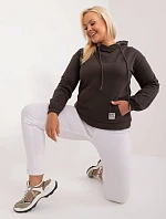 Mikina RV BL 8655 1.13X dark khaki