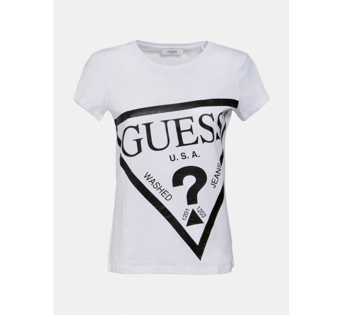 Dámske tričko O1GA56JA911 - TWHT - Biele - Guess