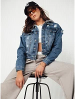Dámská džínová bunda modrá model 21963699 - FashionStreet