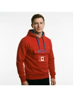 Kanadská mikina GADREAK RED-BLUE RM MEN 054 (RBMWW6300H/CP-ROUGE)