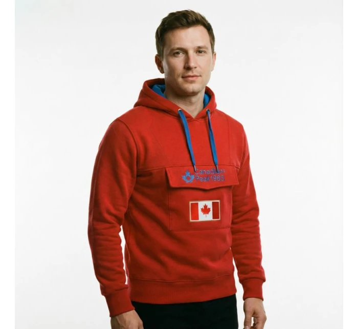 Kanadská mikina GADREAK RED-BLUE RM MEN 054 (RBMWW6300H/CP-ROUGE)