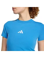 Adidas Essentials dámske tričko Slim Baby light blue KD2341