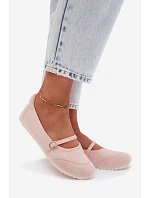 Športové balerínky s remienkom Pink Charmy