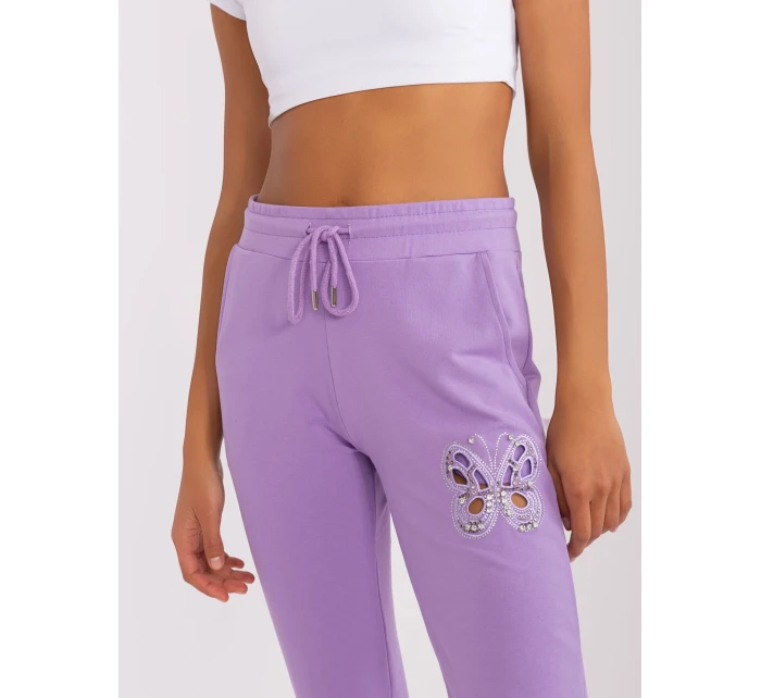 Tepláky RV DR 8835.10 fialových