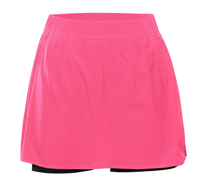 Dámska rýchloschnúca sukňa ALPINE PRO LOOWA neon knockout pink