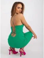 Dámske šaty RV SK 7688.17 zelené - Rue Paris Dámske šaty RV SK 7688.17 zelené - Rue Paris