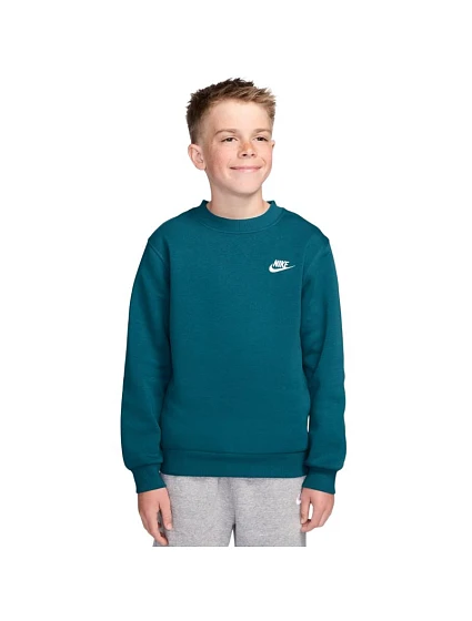 Detská mikina Nike Sportswear Club Fleece, zelená, FD3006 372