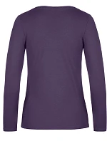 B&C #E190 LSL /women Dámské tričko z těžké bavlny s dl. rukávem model 22496369 urban purple