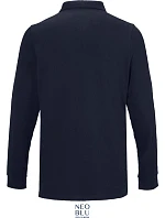 LSL Men Pánské těžké piqué polo s dlouhým rukávem night blue model 22442411 - NEOBLU LSL Men Pánské těžké piqué polo s dlouhým rukávem night blue model 22442411 - NEOBLU