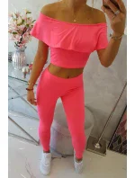 Súprava volánikov ružová neónová Súprava volánikov ružová neónová