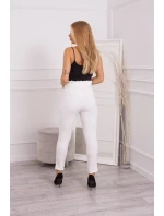 Nohavice Edge ecru