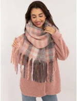 Šál AT SZ 231301.49 sivo-ružový Šál AT SZ 231301.49 sivo-ružový