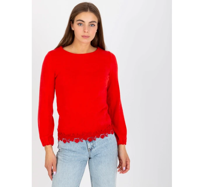 Blúzka LK BZ 506786.58P červená