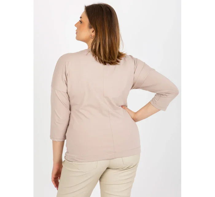 Dámska blúzka RV BZ 8457.47P béžová - FPrice